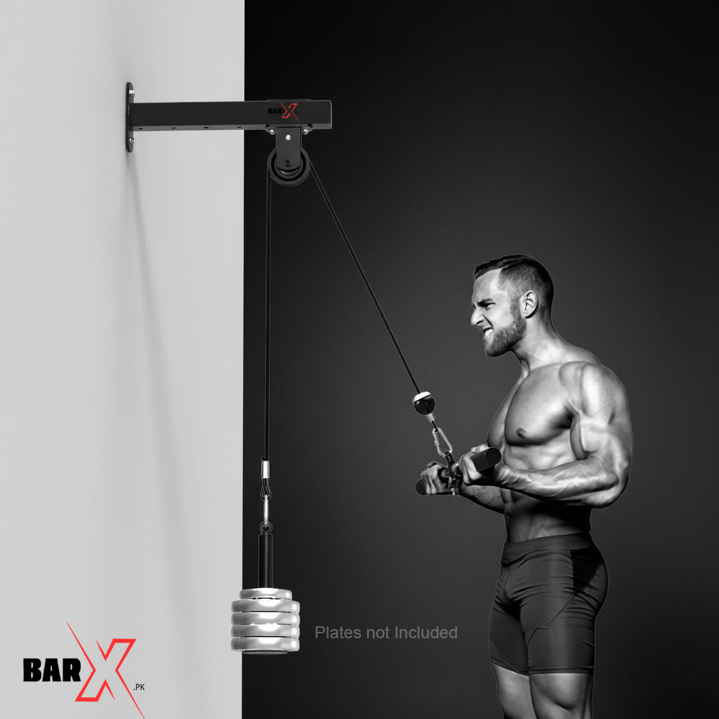 BarX Single Wall Pulley System – Strength Training Cable Setup for Home Gym